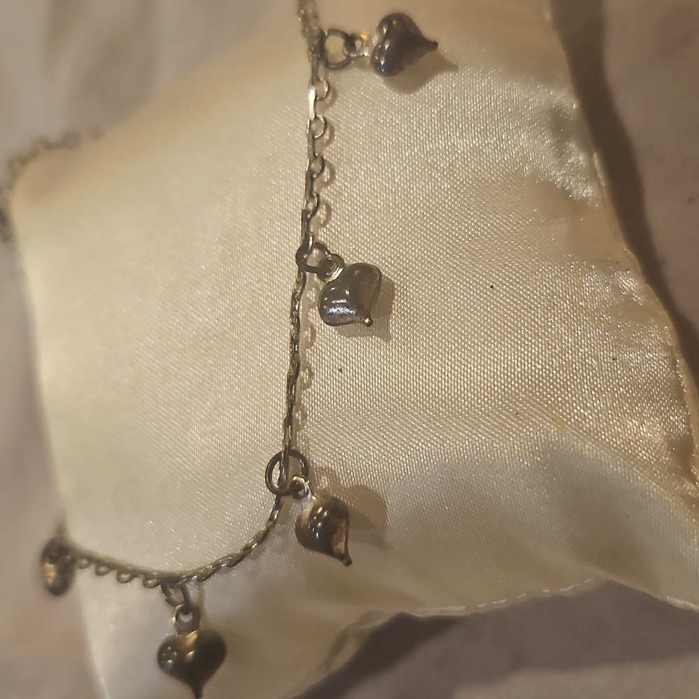 Heart Dangle Bracelet